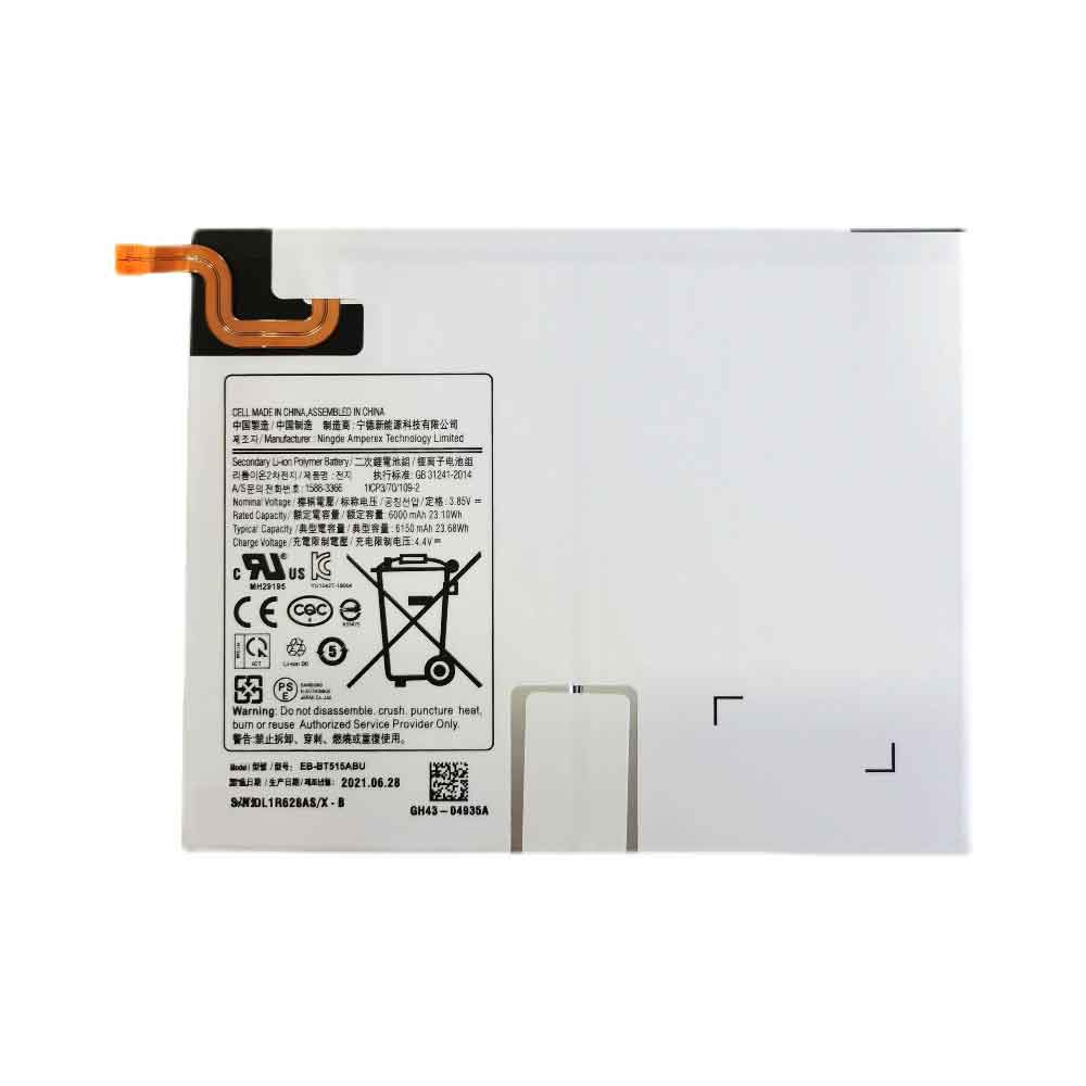 Batería para Notebook-3ICP6/63/samsung-EB-BT515ABU